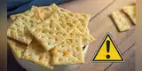 Ordenan el retiro urgente de reconocida marca de galletas saladas por ser peligrosa y anuncian devolución de dinero