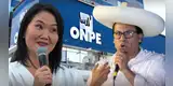 ONPE al 100%: resultados revelan pase oficial de Roberto Sánchez y Keiko Fujimori a segunda vuelta