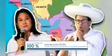 Keiko Fujimori y Roberto Sánchez se enfrentarán en segunda vuelta: así votó cada región del Perú en las Elecciones 2026