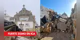 Sismo de 6.1 causa graves daños en histórico cementerio de Ica: más de 20 nichos quedaron destruidos