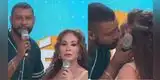 ¡Se descontroló 'Giselo'! Edson Dávila sorprende a Janet Barboza con APASIONADO BESO EN VIVO y paralizan el set de 'América Hoy'
