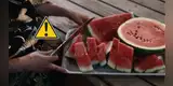 Familia entera fallece tras comer una sandía: autoridades revelan qué había en la fruta y desata alarma