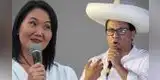 Keiko Fujimori alcanza el 36% de intención de voto y Roberto Sánchez el 30%, según encuesta IEP