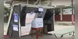 ¡INSÓLITO! ONPE instala mesa de votación en ARCO DE FÚTBOL en Carabayllo para este grupo de ciudadanos