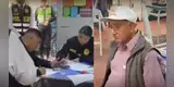PNP interviene a adulto mayor acusado de INVALIDAR casi 100 cédulas de votación en colegio de Los Olivos