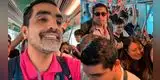 ¡CASI TERMINA MAL! Fernando Llanos HIZO live en el tren y desató la FURIA de los pasajeros