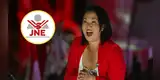 ¡ÚLTIMO MINUTO! Plataforma oficial del JNE publica a Keiko Fujimori como PRESIDENTA electa y luego borró el registro