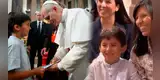 Niño peruano conmueve al papa León XIV al hacerle pregunta que lo deja sin palabras: "No es fácil encontrar la respuesta”