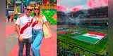 Brunella Horna y Richard Acuña presumen ubicación de LUJO en el Estadio Azteca durante la inauguración del Mundial 2026