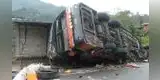 Tragedia en la Carretera Central: bus interprovincial deja 11 fallecidos y más de 15 heridos en Huánuco