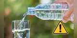 ¡ALERTA SANITARIA! Investigación detecta contaminación en AGUA DE MESA de esta REGIÓN y advierte graves riesgos