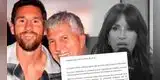Periodista anuncia EN VIVO la muerte del padre de Lionel Messi y familia del futbolista explota: "Falta de sensibilidad, respeto y escrúpulos"