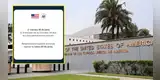 Embajada de EE. UU. anuncia el cierre total de sus instalaciones en Perú durante el 19 de junio por este motivo