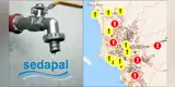 Corte de agua este 21 y 22 de junio en zonas de Lima: conoce distritos, horarios y duración del corte