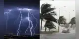 URGENTE | Senamhi alerta por lluvias intensas y descargas eléctricas por 3 días: estas son las 9 regiones en riesgo
