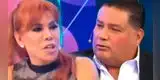 Magaly Medina ENFRENTÓ en vivo a Alfredo Benavides por NO QUERER trabajar con ella y él responde: "No, señora..."