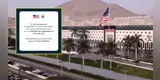 Embajada de EE.UU anuncia CIERRE TEMPORAL en todas sus sedes hasta el lunes 6 de julio por esta razón