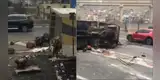 Accidente en la Vía Evitamiento: camión volcó cerca de Puente Nuevo y desata fuerte congestión vehicular