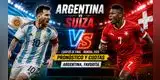 Pronóstico y cuotas para el partido Argentina vs. Suiza en cuartos del Mundial 2026
