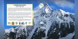 Cierran el INGRESO al Nevado Huascarán tras desaparición de montañistas: ¿Cuánto tiempo durará la medida?