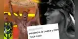 Said Palao hace tremendo 'DESPLANTE' en vivo a Alejandra Baigorria cuando ella lo besa en semifinal de 'EEG': "Lo busca..."