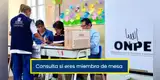 ONPE habilita LINK OFICIAL: Revisa AQUÍ con tu DNI si eres miembro de mesa para las Elecciones Municipales 2026