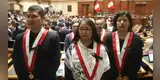 Protesta en el Congreso | Parlamentarios de Ahora Nación se ponen de espaldas durante juramentación de Keiko Fujimori