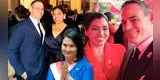 Mark Vito SE PRONUNCIA luego de encuentro con Keiko Fujimori en cena de gala y tras llegar a la Parada Militar con Leslie Echevarría