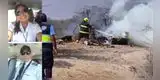 TRAGEDIA en Nasca: revelan qué ocurrió en los últimos minutos antes de que la avioneta se estrellara