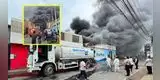 Incendio en Huaral HOY: siete unidades de bomberos luchan contra voraz incendio en una ferretería