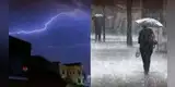 PERÚ EN RIESGO | Senamhi prevé lluvias, ráfagas de viento y descargas eléctricas en 11 regiones hasta el 18 de agosto