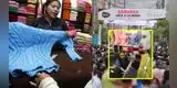 ¡REMATE TOTAL EN GAMARRA! Casacas y ropa de invierno se VENDEN desde S/7 por el fuerte calor