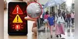 Sismate VUELVE A SONAR en celulares: ¿por qué llegó una NUEVA ALERTA por lloviznas y fuertes VIENTOS?
