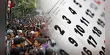 ¿Se moverán al lunes? Conoce los 7 FERIADOS que cambiarían de fecha y qué pasará con los fines de semana largos