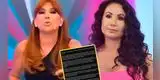 ¡LA PUSO EN SU SITIO! Magaly Medina se BURLA de Janet Barboza por su COMUNICADO sobre la Teletón y la tilda de “desubicada”