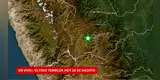 TEMBLOR en Perú HOY, 26 de agosto de 2026: ¿A qué HORA y DÓNDE se registró el ÚLTIMO SISMO, según IGP?