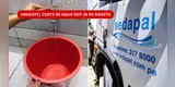 ¡CORTE DE AGUA EN LIMA HOY, 28 DE AGOSTO! ¿Tu distrito se quedará sin servicio? | Revisa las zonas y horarios de Sedapal