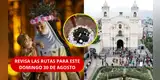 ¡PRECAUCIÓN! | ¿Qué CALLES estarán CERRADAS este 30 de agosto por Santa Rosa de Lima? | REVISA las RUTAS