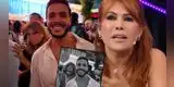 Mario Irivarren SE BURLA de Magaly Medina tras compartir fotografía donde ella le lanza 'DURA' mirada: "La cara del payaso de It"