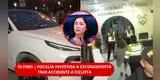 ÚLTIMO MINUTO | Fiscalía INVESTIGA a excongresista Kelly Portalatino tras ATROPELLO a ciclista: VÍCTIMA permanece INTERNADA