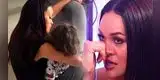 Angie Arizaga vuelve a DEJAR el país se muestra AFECTADA al distanciarse de su hijo: “Despedirme de ti nunca...”