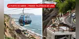¡A NADA DE INAUGURARSE! El primer teleférico de Lima ABRIRÍA en los próximos días | ¿CUÁNTO COSTARÁ VIAJAR y qué falta?
