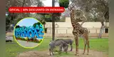 ¡PARQUE DE LAS LEYENDAS AL 50%! Así puedes acceder al DESCUENTO en entradas durante los fines de semana de SETIEMBRE