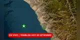 TEMBLOR en Perú HOY, 05 DE SETIEMBRE 2026: ¿A qué HORA y DÓNDE se registró el ÚLTIMO SISMO, según IGP?