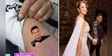 Karla Tarazona se hace tatuaje en honor a Christian Domínguez y el amor después de su boda
