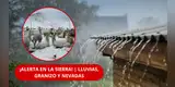 ¡ALERTA EN LA SIERRA! | Senamhi ALERTA por LLUVIAS, granizo y nevadas en 9 regiones del Perú durante el FIN de semana: REVISA cuáles son