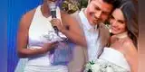 ¿Y SUS AMIGAS? Conductora de TV recibió el buque de la BODA Cachaza y André Bankoff