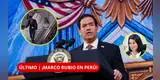 ¡MARCO RUBIO YA ESTÁ EN PERÚ! ¿Qué hablará con la mandataria y qué actividades cumplirá? | REVISA SU AGENDA AQUÍ