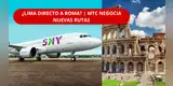 ¿SE VIENE EL VUELO DIRECTO A ROMA? MTC negocia nuevas RUTAS desde Lima y ESTAS son las opciones