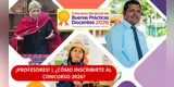 ¡ATENCIÓN, PROFESORES! Más de 500 mil podrán participar en ESTE concurso del Minedu | ¿QUÉ NECESITAS PARA POSTULAR? REVISA AQUÍ